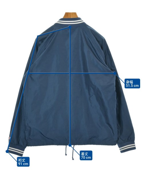 Supreme（シュプリーム）スタジャン 青 サイズ:L メンズ/2200625008032