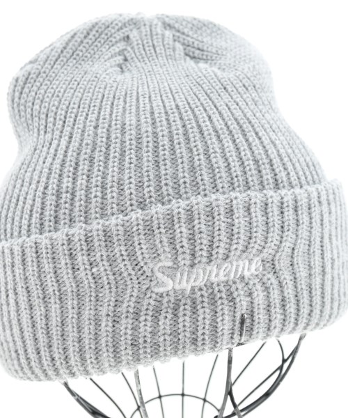 Supreme（シュプリーム）ニットキャップ・ビーニー グレー サイズ:- メンズ/2200625027019