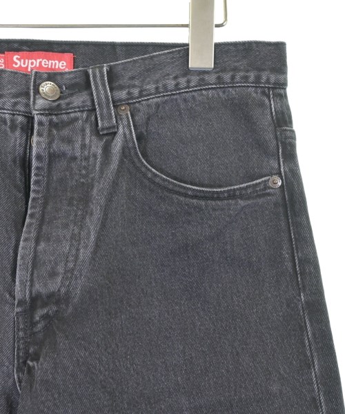 Supreme（シュプリーム）デニムパンツ 黒 サイズ:30(M位) メンズ/2200625027033