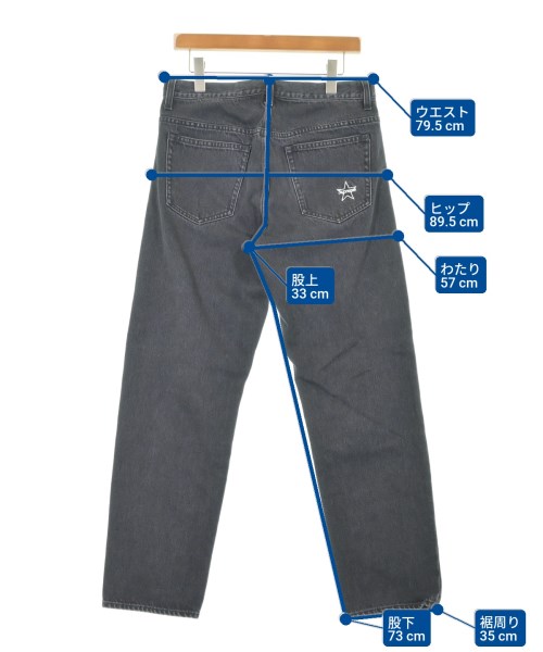 Supreme（シュプリーム）デニムパンツ 黒 サイズ:30(M位) メンズ/2200625027033