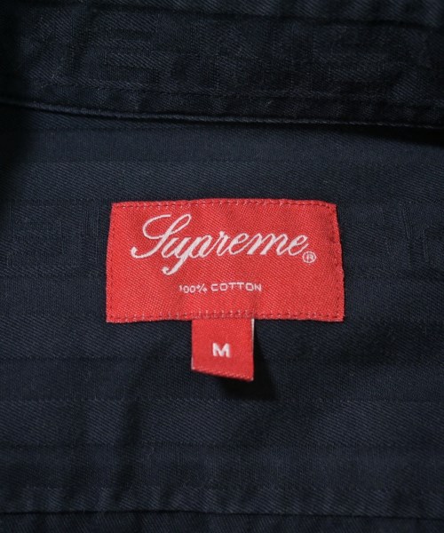 Supreme（シュプリーム）カジュアルシャツ 紺 サイズ:M メンズ/2200625132041
