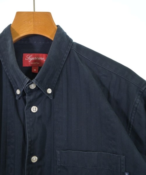 Supreme（シュプリーム）カジュアルシャツ 紺 サイズ:M メンズ/2200625132041
