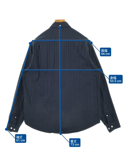 Supreme（シュプリーム）カジュアルシャツ 紺 サイズ:M メンズ/2200625132041