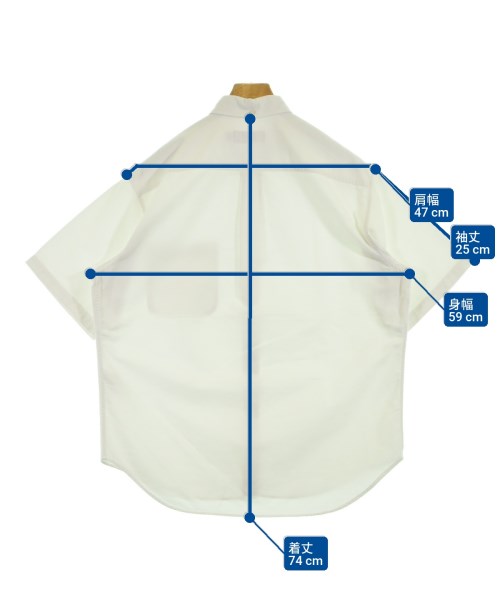 Supreme（シュプリーム）カジュアルシャツ 白 サイズ:S メンズ/2200626395100