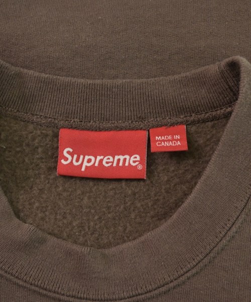 Supreme（シュプリーム）スウェット 茶 サイズ:L メンズ/2200626591021