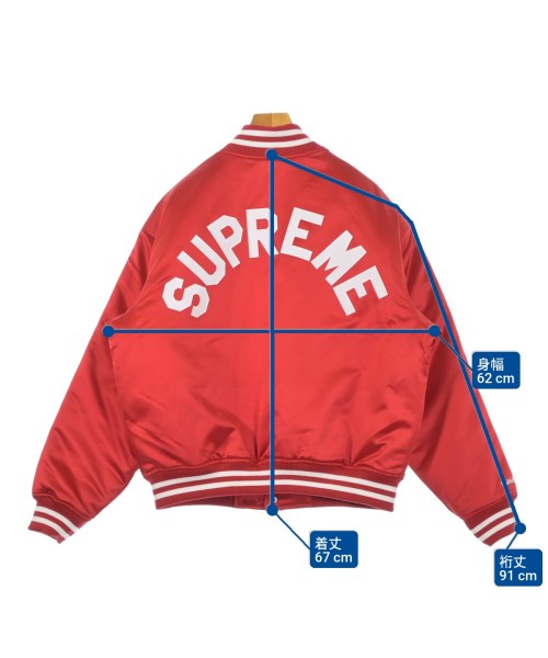 Supreme（シュプリーム）スタジャン 赤 サイズ:M メンズ/2200626635022