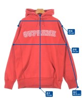 Supreme（シュプリーム）パーカー 赤 サイズ:L メンズ/2200626643010