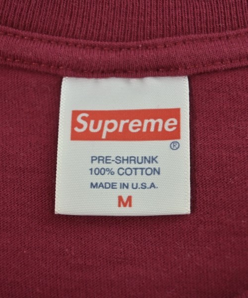 Supreme（シュプリーム）Tシャツ・カットソー 赤 サイズ:M メンズ/2200626756031