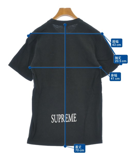 Supreme（シュプリーム）Tシャツ・カットソー 黒 サイズ:S メンズ/2200626834104