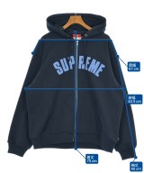 Supreme（シュプリーム）パーカー 紺 サイズ:XL メンズ/2200627491030