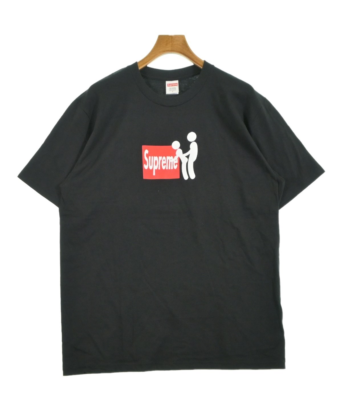 Supreme（シュプリーム）Tシャツ・カットソー 黒 サイズ:L メンズ