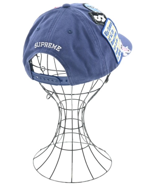 Supreme（シュプリーム）キャップ 紺 サイズ:- メンズ/2200627811029