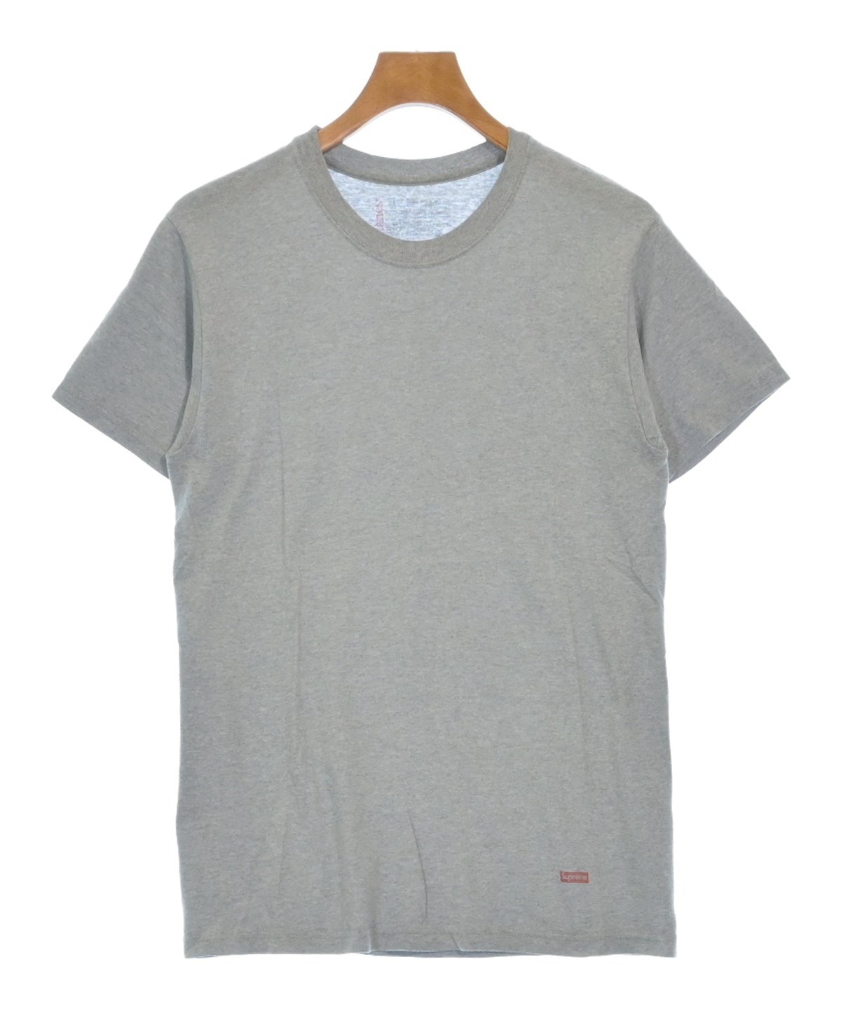 最終値下げ！新品Supreme グレー Tシャツ Sサイズ Supreme（シュプリーム）Tシャツ・カットソー グレー サイズ:S メンズ