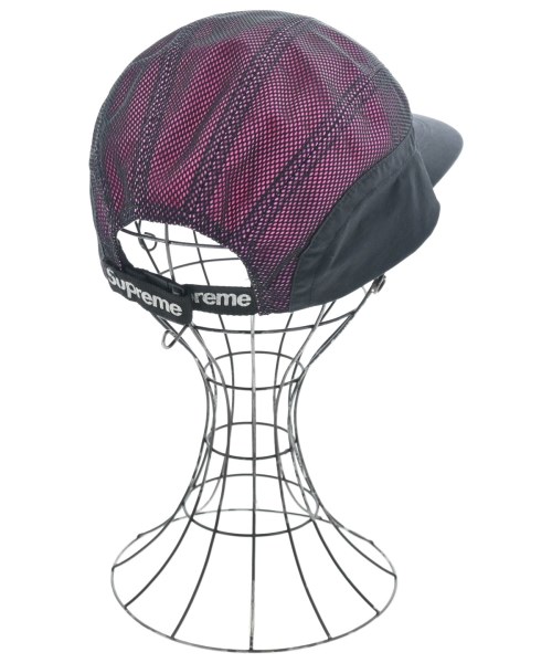 Supreme（シュプリーム）キャップ 黒 サイズ:ONE メンズ/2200628115119