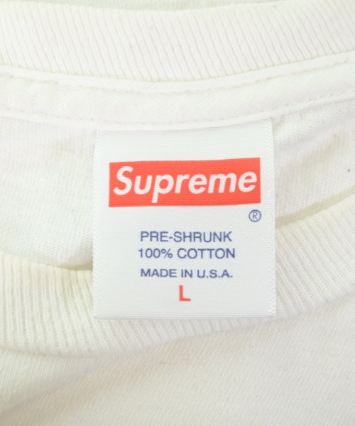 Supreme（シュプリーム）Tシャツ・カットソー 白 サイズ:L メンズ/2200628281050