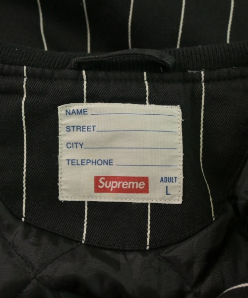 Supreme（シュプリーム）スタジャン 黒 サイズ:L メンズ/2200629054011