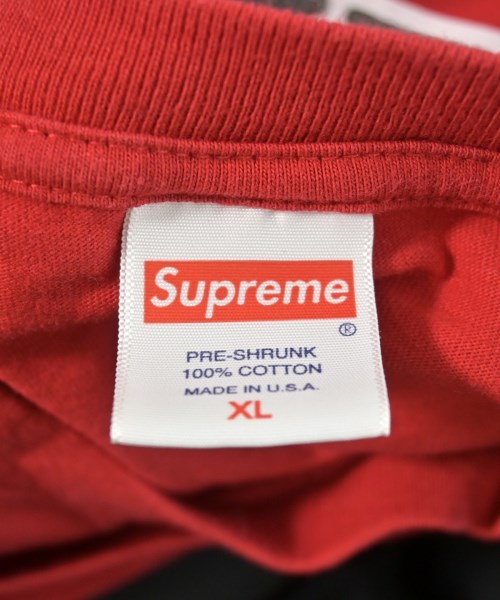 Supreme（シュプリーム）Tシャツ・カットソー 赤 サイズ:XL メンズ/2200629287013