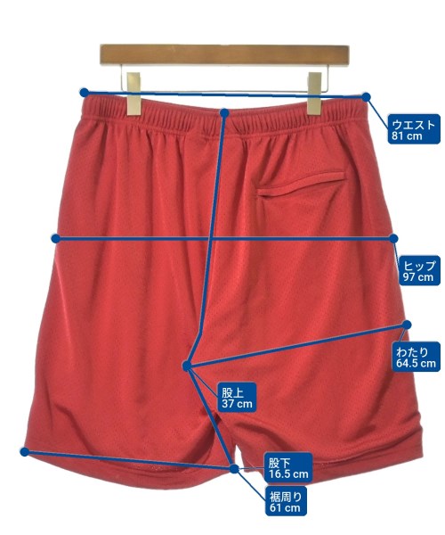 Supreme（シュプリーム）ショートパンツ 赤 サイズ:S メンズ/2200629287037