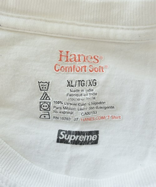 Supreme（シュプリーム）Tシャツ・カットソー 白 サイズ:XL メンズ/2200615988283