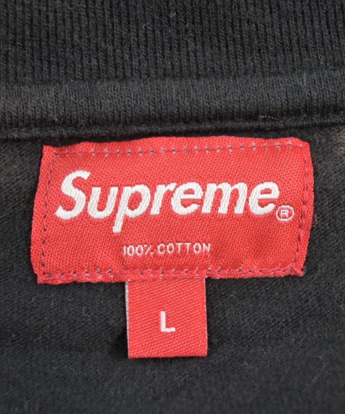 Supreme（シュプリーム）Tシャツ・カットソー 黒 サイズ:L メンズ/2200629549050