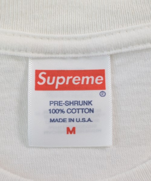 Supreme（シュプリーム）Tシャツ・カットソー 白 サイズ:M メンズ/2200625308033