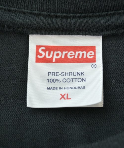 Supreme（シュプリーム）Tシャツ・カットソー 黒 サイズ:XL メンズ/2200630317075