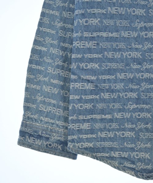 Supreme（シュプリーム）カジュアルシャツ 青 サイズ:L メンズ/2200630409053