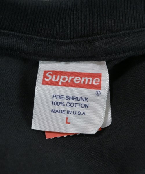 Supreme（シュプリーム）Tシャツ・カットソー 黒 サイズ:L メンズ/2200630409084