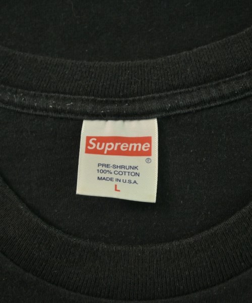 Supreme（シュプリーム）Tシャツ・カットソー 黒 サイズ:L メンズ/2200630748046