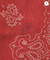 Supreme（シュプリーム）デニムパンツ 赤 サイズ:34(XL位) メンズ/2200631621041