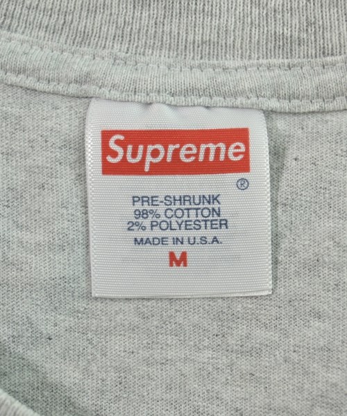 Supreme（シュプリーム）Tシャツ・カットソー グレー サイズ:M メンズ/2200631767176