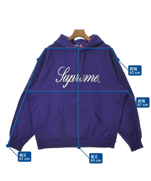 Supreme（シュプリーム）パーカー 紫 サイズ:L メンズ/2200631838050