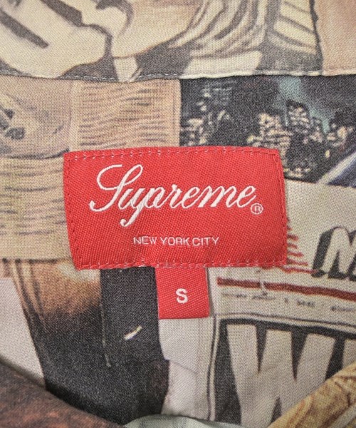 Supreme（シュプリーム）カジュアルシャツ 茶 サイズ:S メンズ/2200632116034