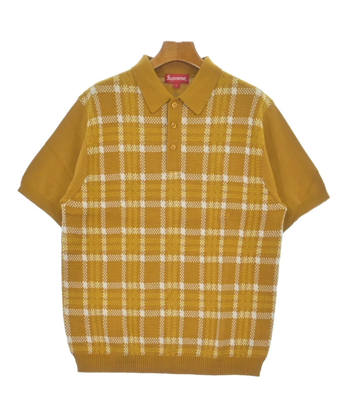 Supreme（シュプリーム）ニット・セーター 黄 サイズ:L メンズ