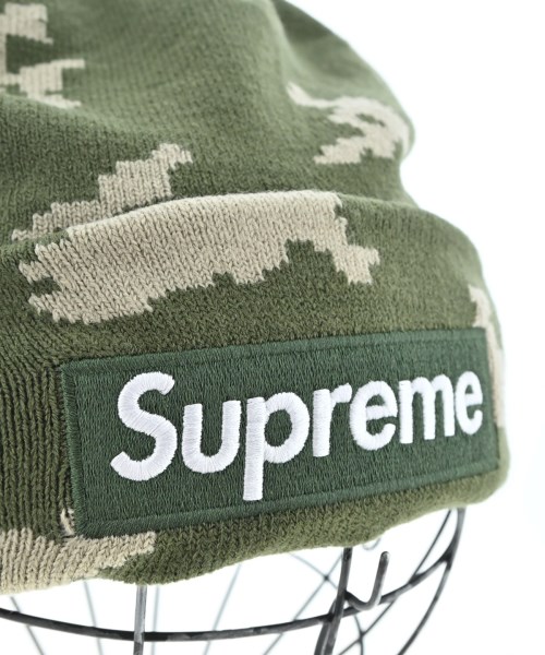 Supreme（シュプリーム）ニットキャップ・ビーニー カーキ サイズ:- メンズ/2200632482252