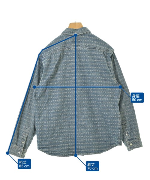 Supreme（シュプリーム）カジュアルシャツ 青 サイズ:M メンズ/2200632544257