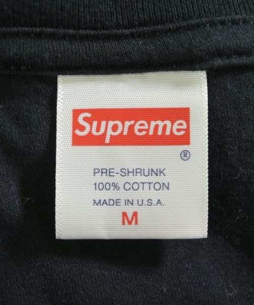 Supreme（シュプリーム）Tシャツ・カットソー 黒 サイズ:M メンズ/2200632557356
