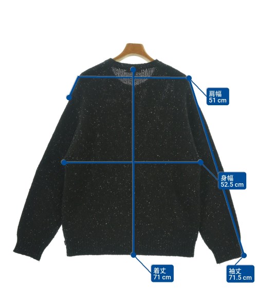 Supreme（シュプリーム）ニット・セーター 黒 サイズ:L メンズ/2200618758197