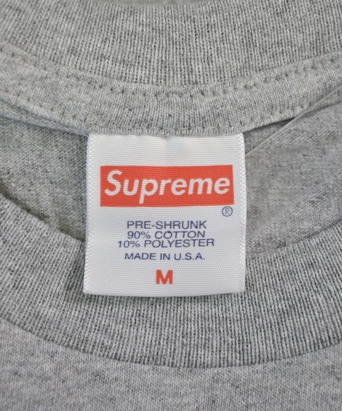 Supreme（シュプリーム）Tシャツ・カットソー グレー サイズ:M メンズ/2200620409049