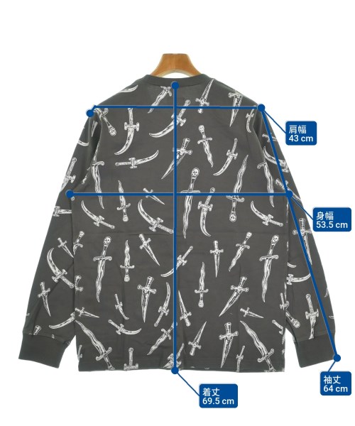 Supreme（シュプリーム）Tシャツ・カットソー グレー サイズ:M メンズ/2200620409292