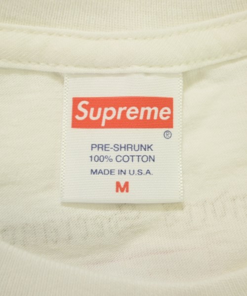 Supreme（シュプリーム）Tシャツ・カットソー 白 サイズ:M メンズ/2200620409377