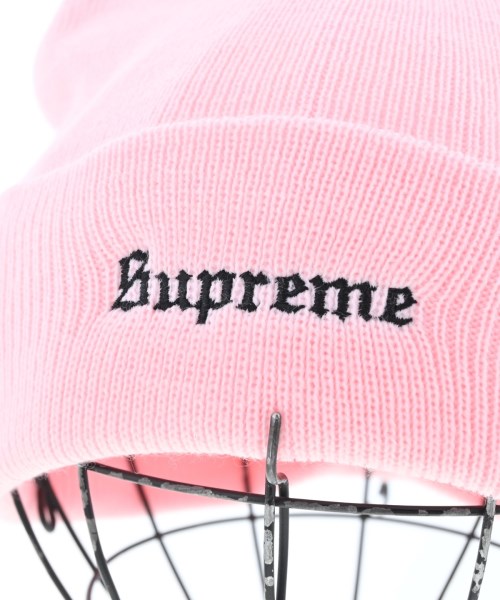 Supreme（シュプリーム）ニットキャップ・ビーニー ピンク サイズ:- メンズ/2200620409643