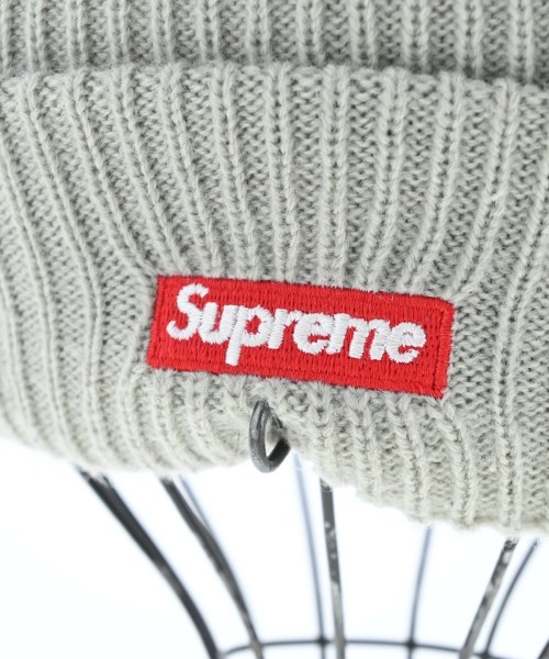 Supreme（シュプリーム）ニットキャップ・ビーニー グレー サイズ:- メンズ/2200620409759