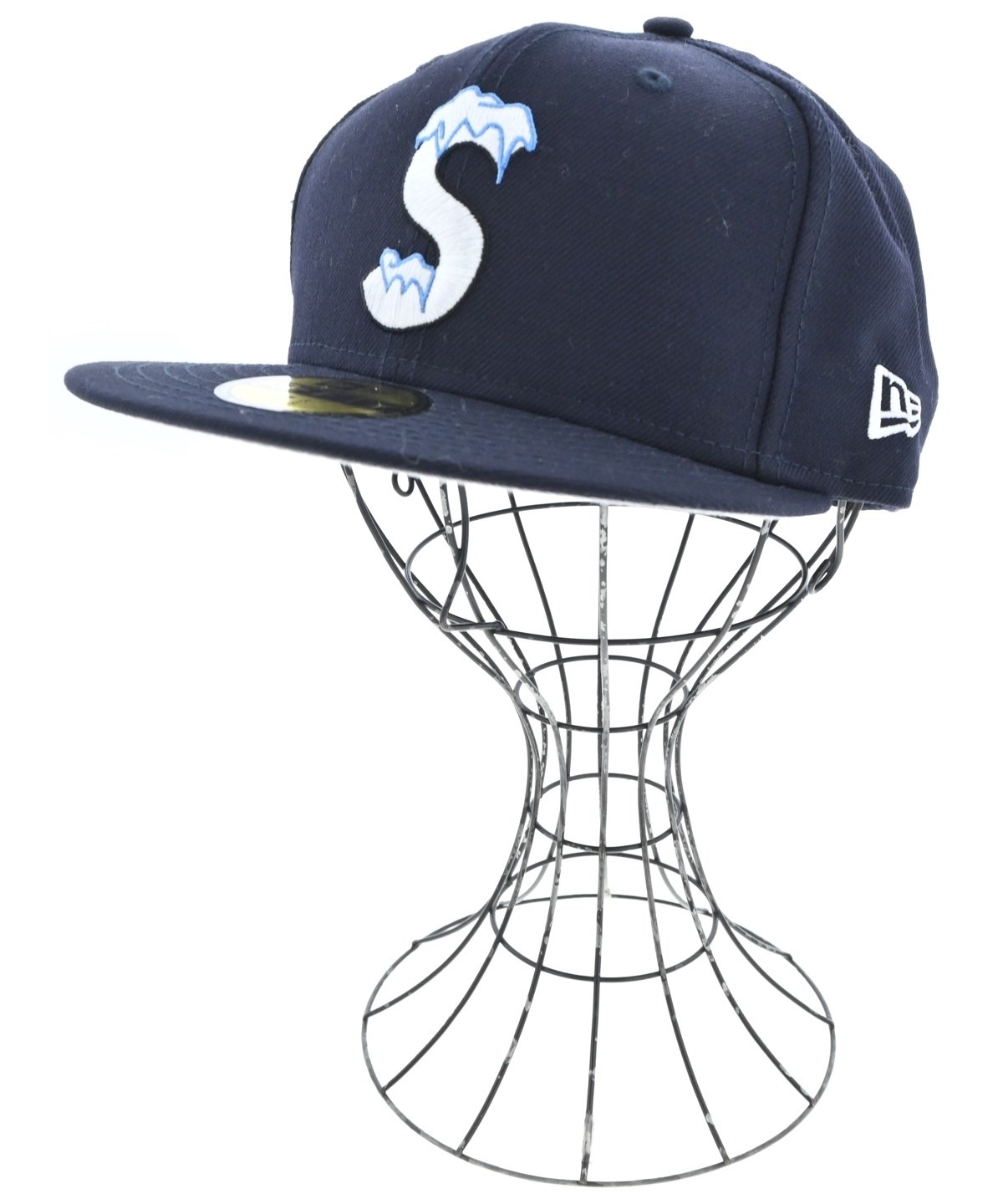 Supreme（シュプリーム）キャップ 紺 サイズ:- メンズ/2200620409865