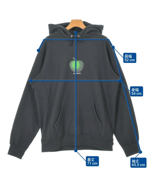 Supreme（シュプリーム）パーカー 黒 サイズ:M メンズ/2200633158040