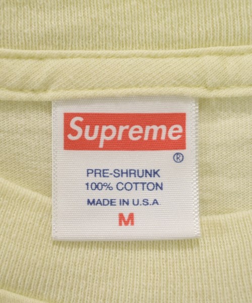 Supreme（シュプリーム）Tシャツ・カットソー 黄 サイズ:M メンズ/2200621132083