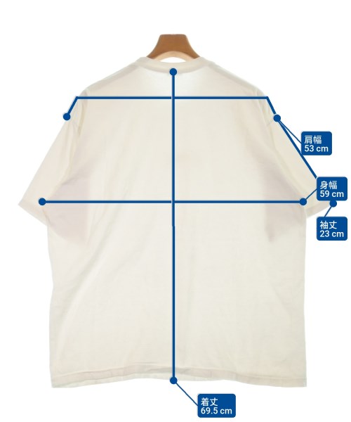 Supreme（シュプリーム）Tシャツ・カットソー 白 サイズ:XL メンズ/2200632333028