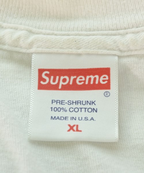 Supreme（シュプリーム）Tシャツ・カットソー 白 サイズ:XL メンズ/2200632333042