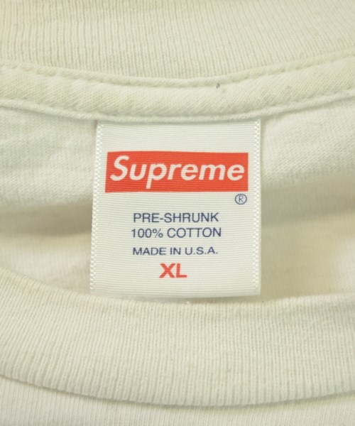 Supreme（シュプリーム）Tシャツ・カットソー 白 サイズ:XL メンズ/2200632333073