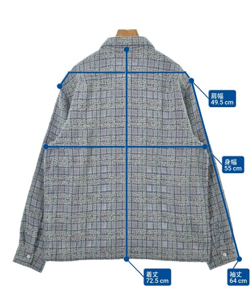 Supreme（シュプリーム）カバーオール 青 サイズ:L メンズ/2200632506033